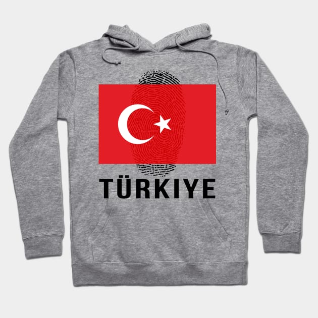 Turkey Flag Soccer DNA Hoodie by Rocky Ro Designs